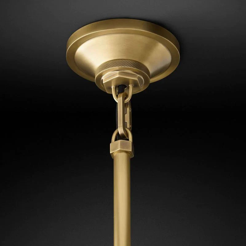 Mechanic Glass Cloche Pendant