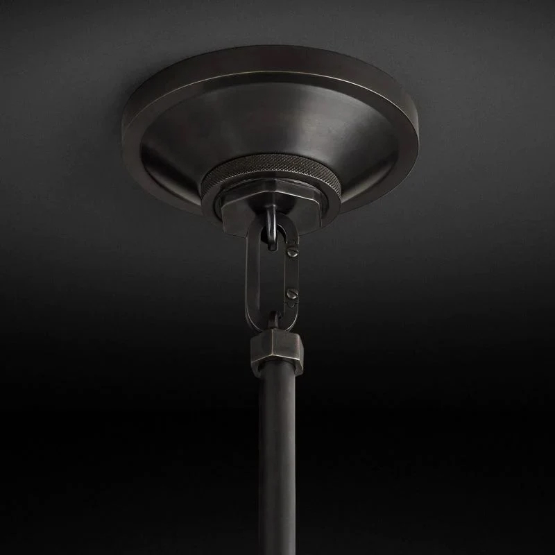 Mechanic Glass Cloche Pendant