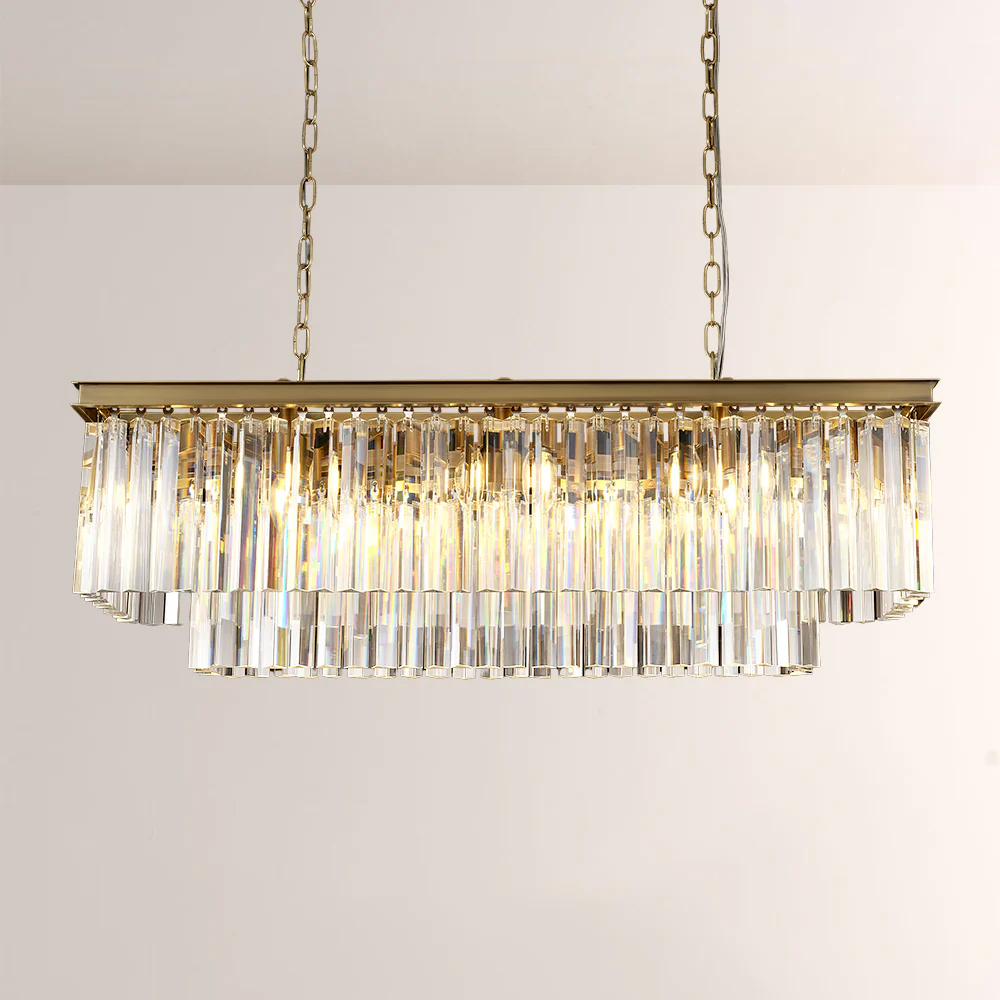 1920s Odem Rectangular Chandelier 40