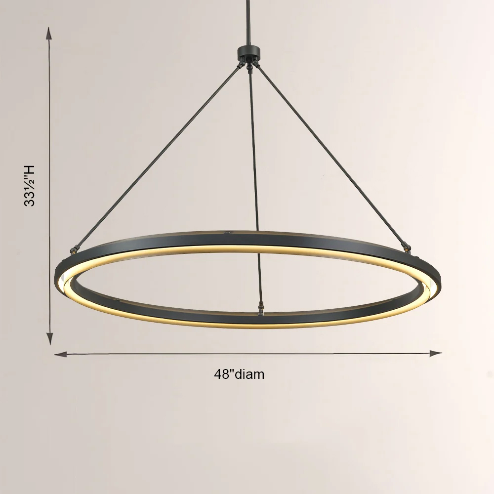 Peral Round Chandelier 36