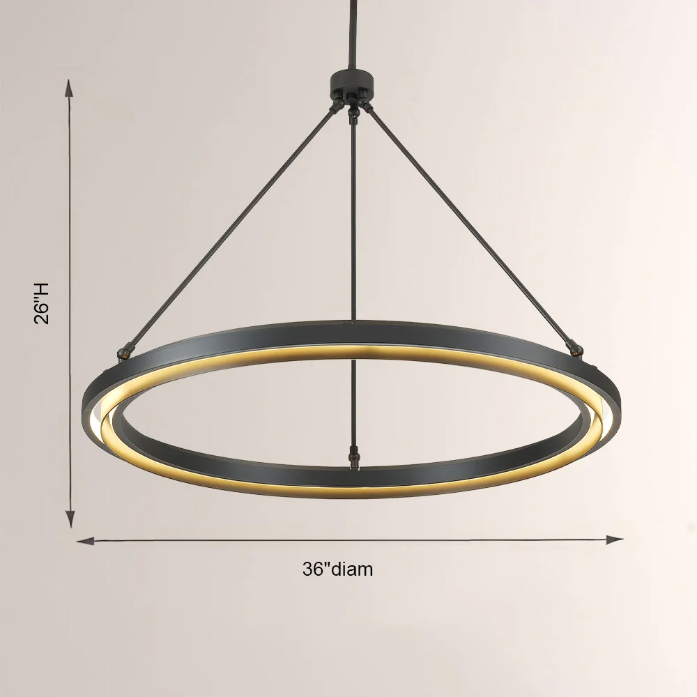 Peral Round Chandelier 36