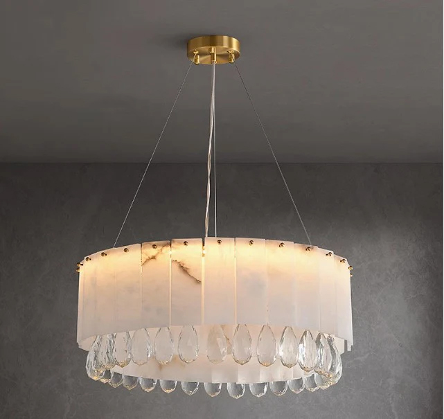 Alabaster Lolli Chandelier