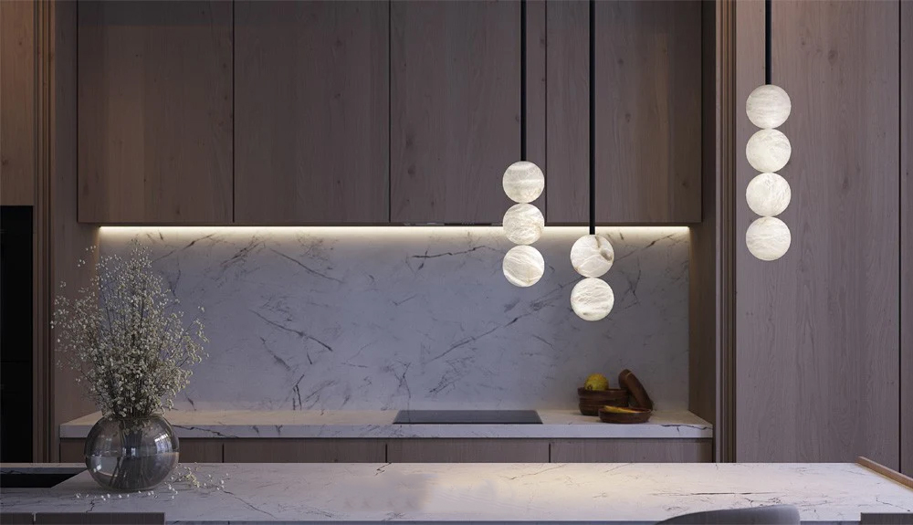 Alabaster Maim Pendant