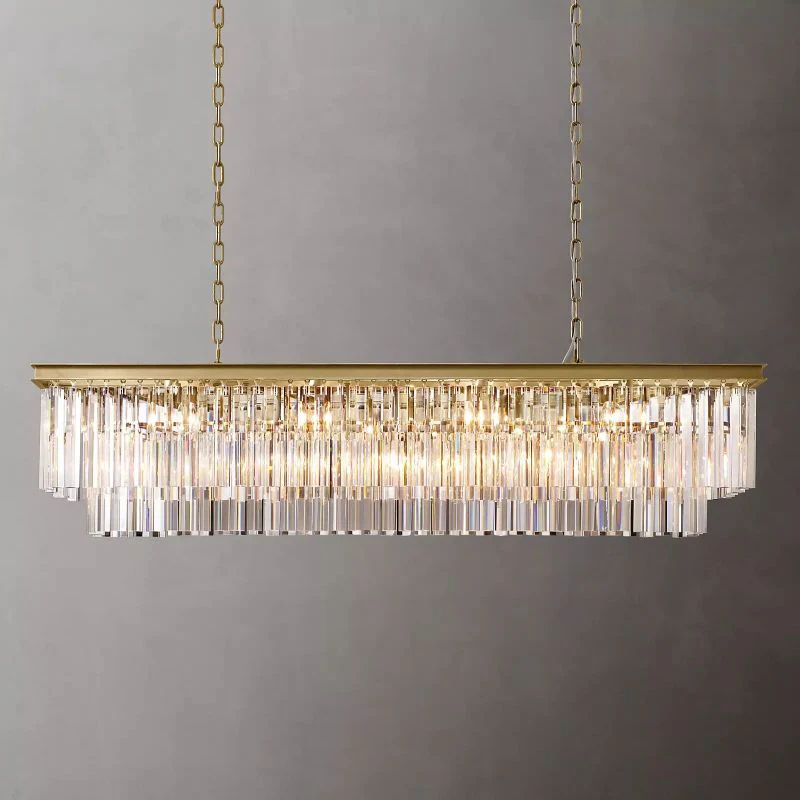 1920s Odem Rectangular Chandelier 59