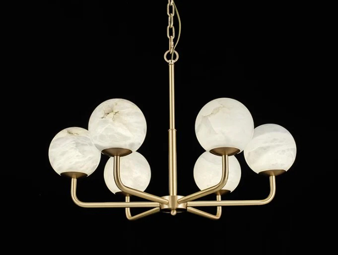 Alabaster Celestia Chandelier
