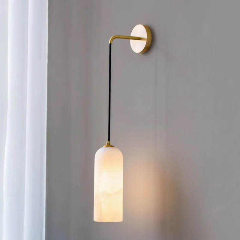 Alabaster Lcberg Wall Sconce