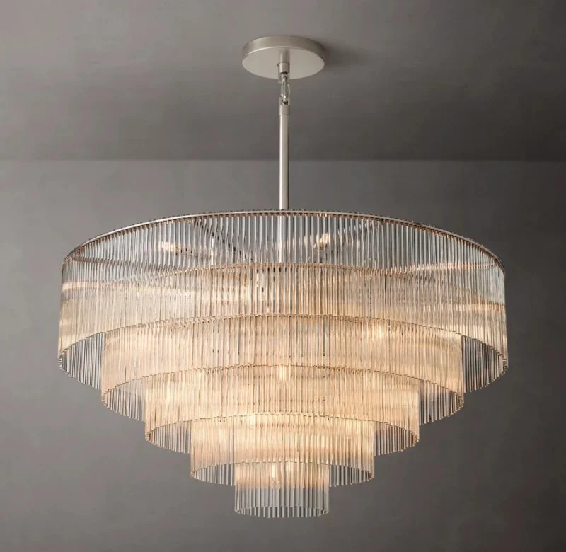Amadeo Round Glass Chandelier 50