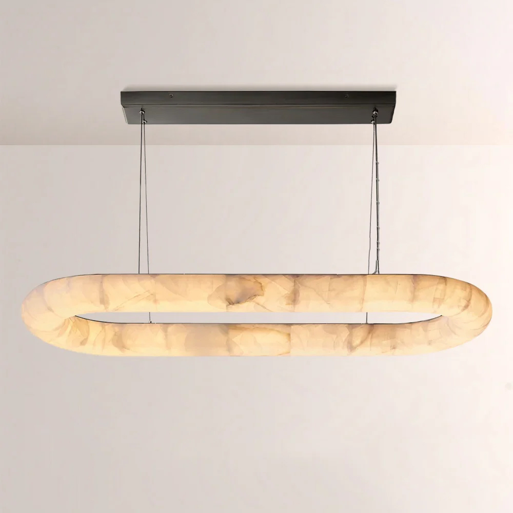 Rivage Lisse Oval Chandelier 57″W