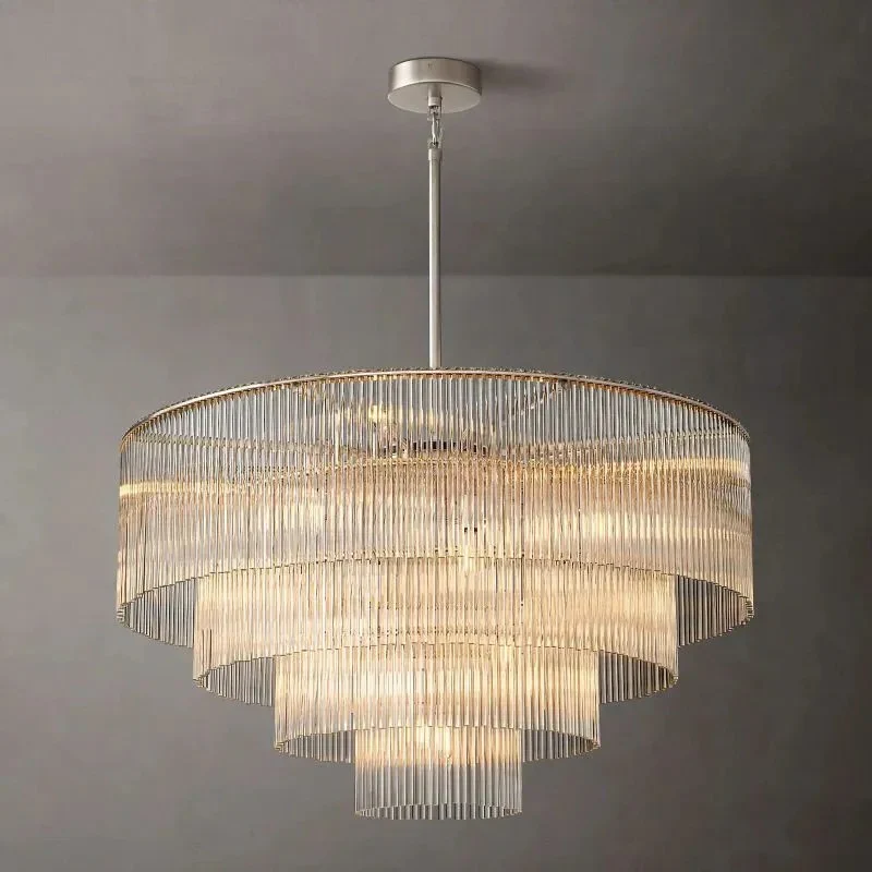 Amadeo Round Glass Chandelier 40
