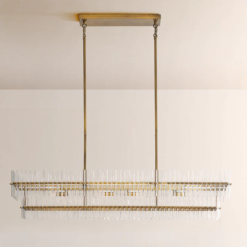 Molly Crystal Linear Chandelier