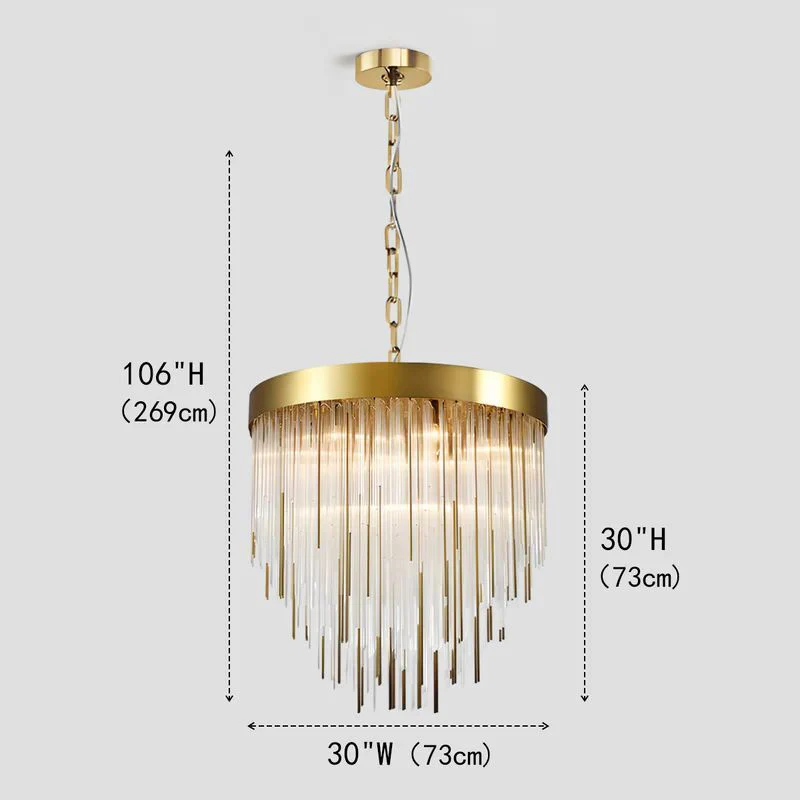 Cascada Waterfall 12-Light Chandelier 30