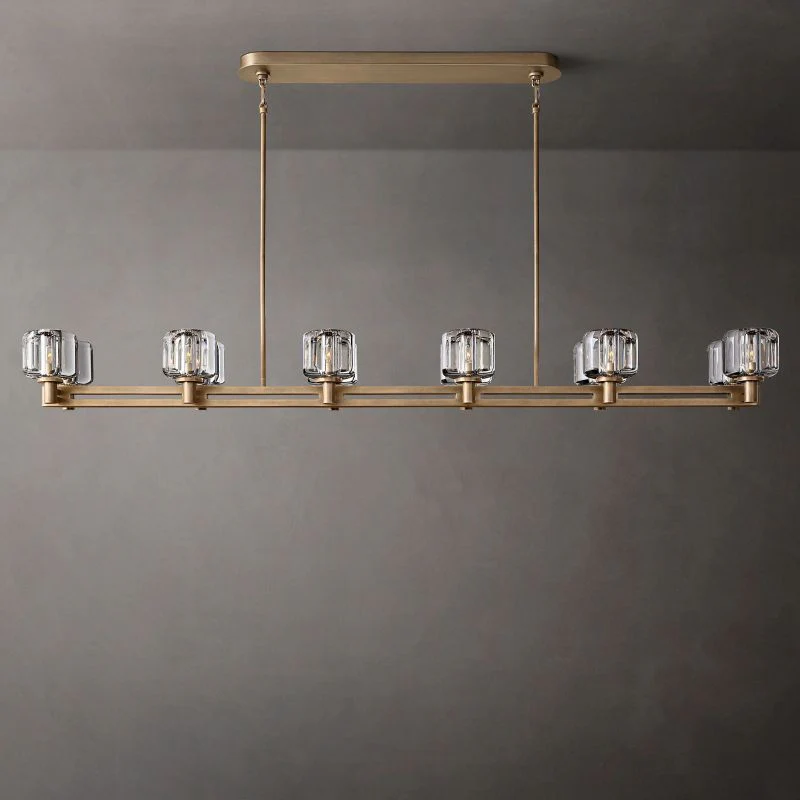 Sebendek Double Linear Chandelier 72