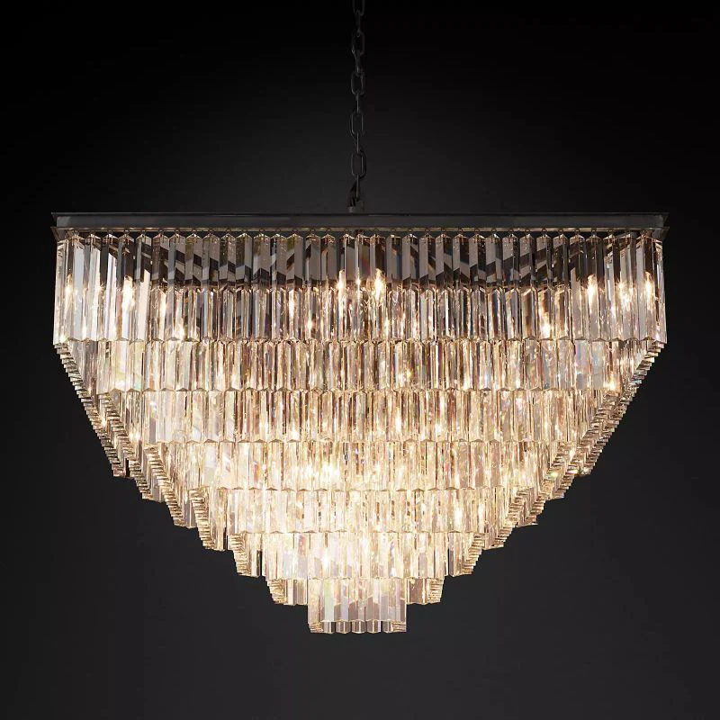 1920s Odem Square Chandelier 47