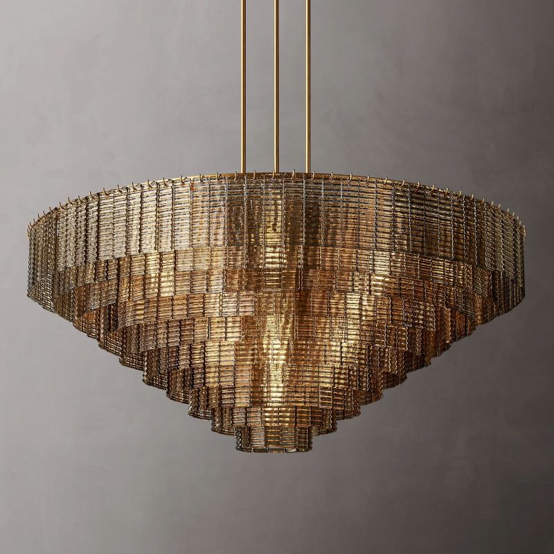 Sireni Glass Round Chandelier 65