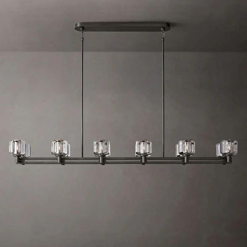 Sebendek Double Linear Chandelier 72