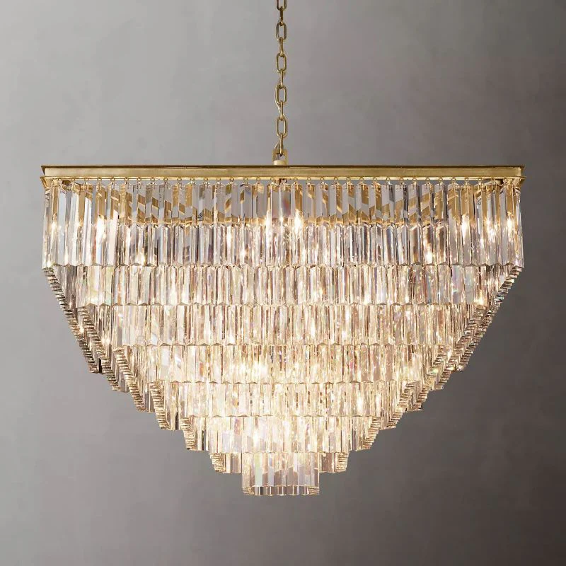 1920s Odem Square Chandelier 47