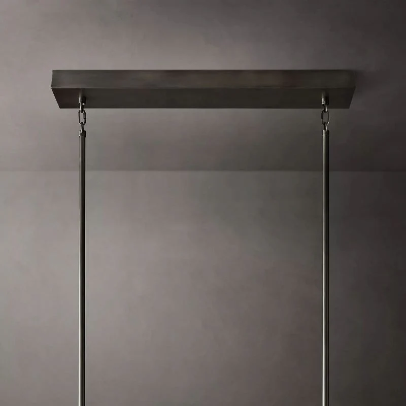 Aka Wine-glass Rectangular Chandelier 54