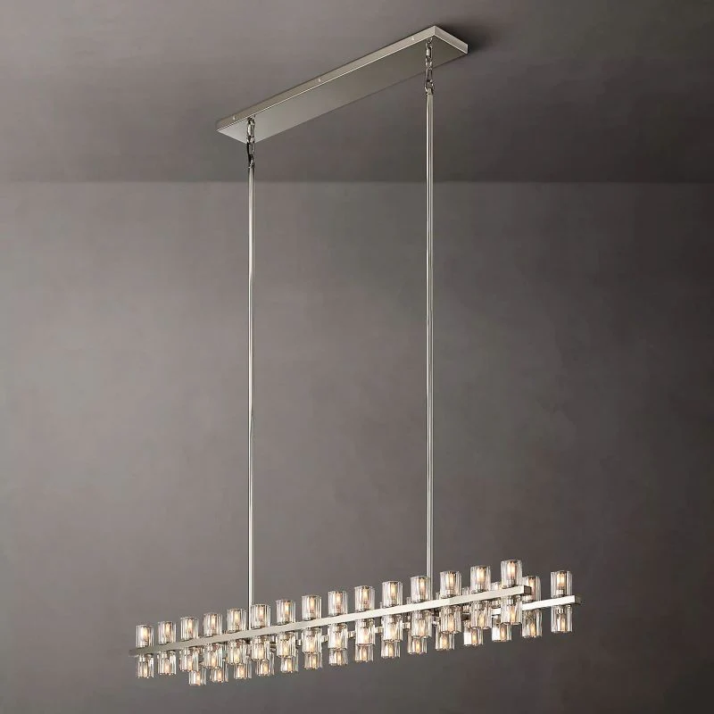 Aka Wine-glass Rectangular Chandelier 54