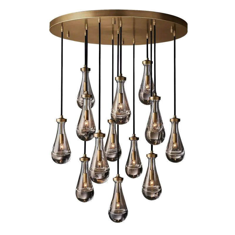 Raindrops Round Chandelier 36