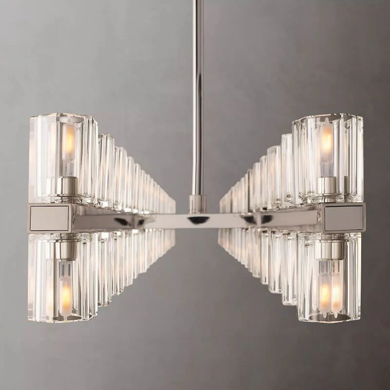 Aka Wine-glass Rectangular Chandelier 72