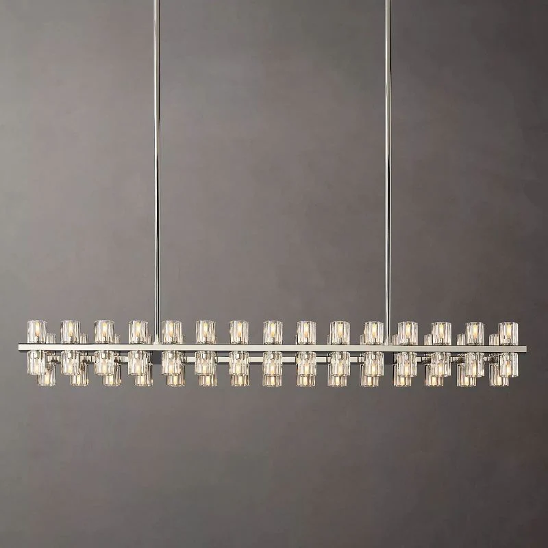 Aka Wine-glass Rectangular Chandelier 54