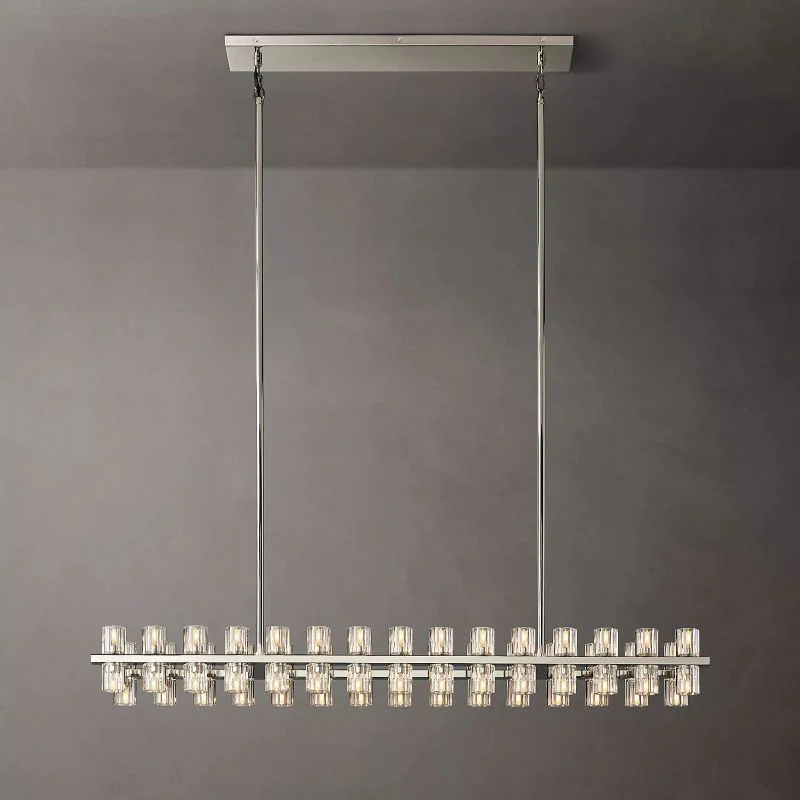 Aka Wine-glass Rectangular Chandelier 54