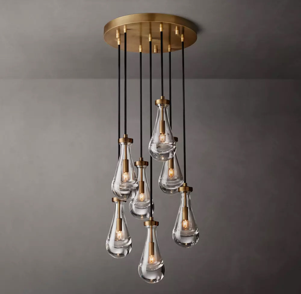 Rain Round Chandelier