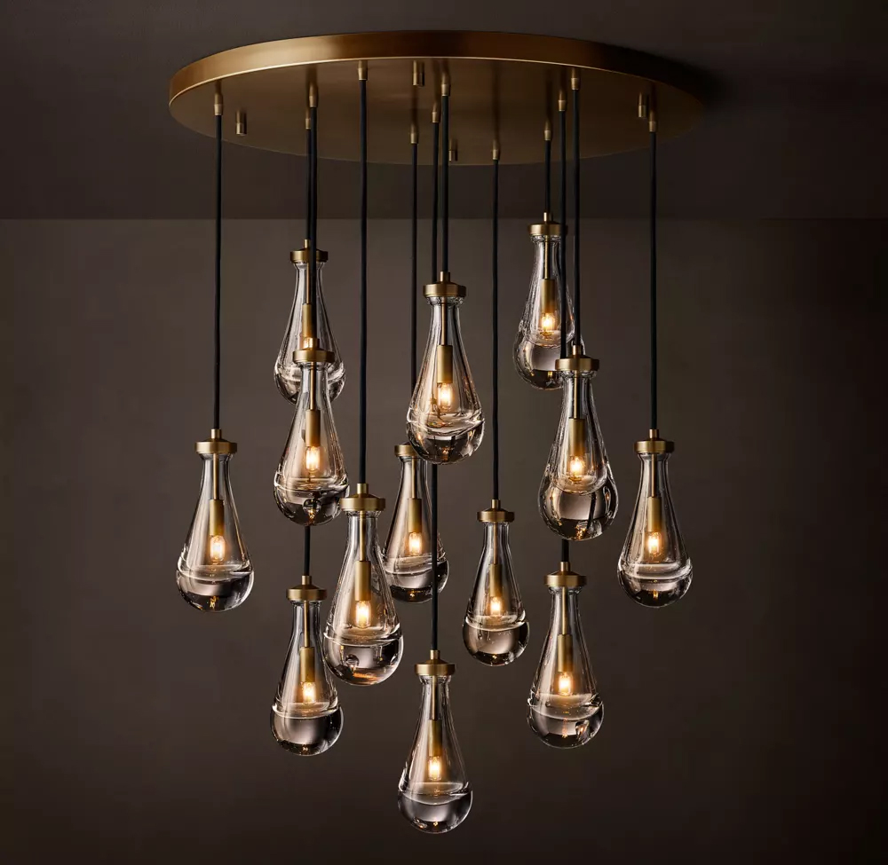 Rain Round Chandelier