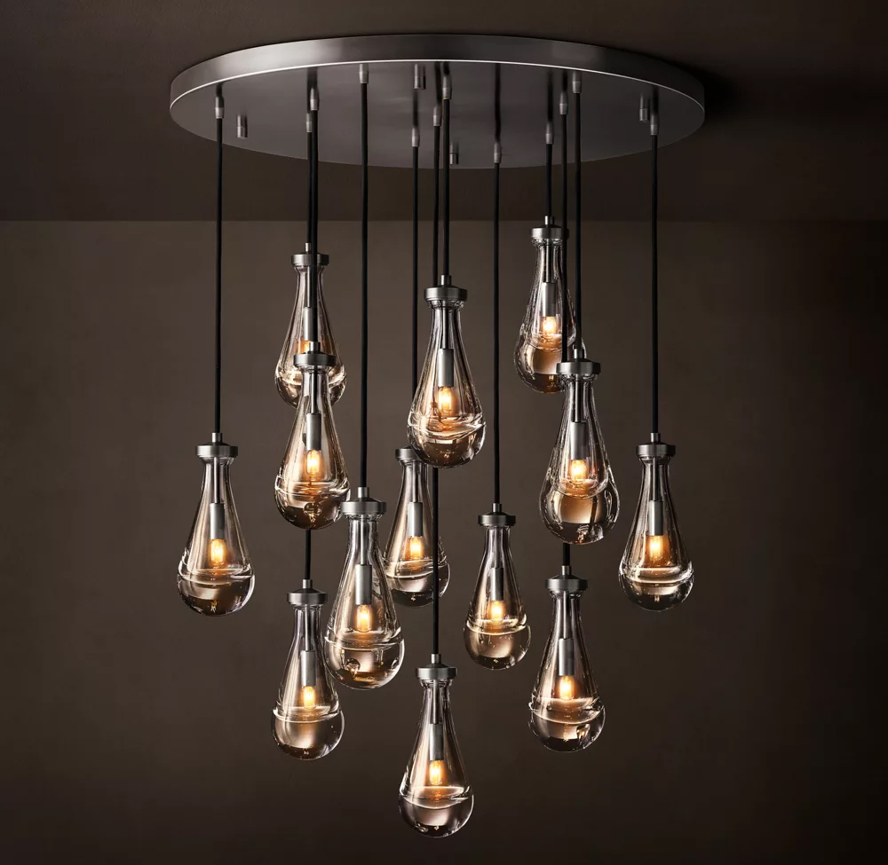 Rain Round Chandelier