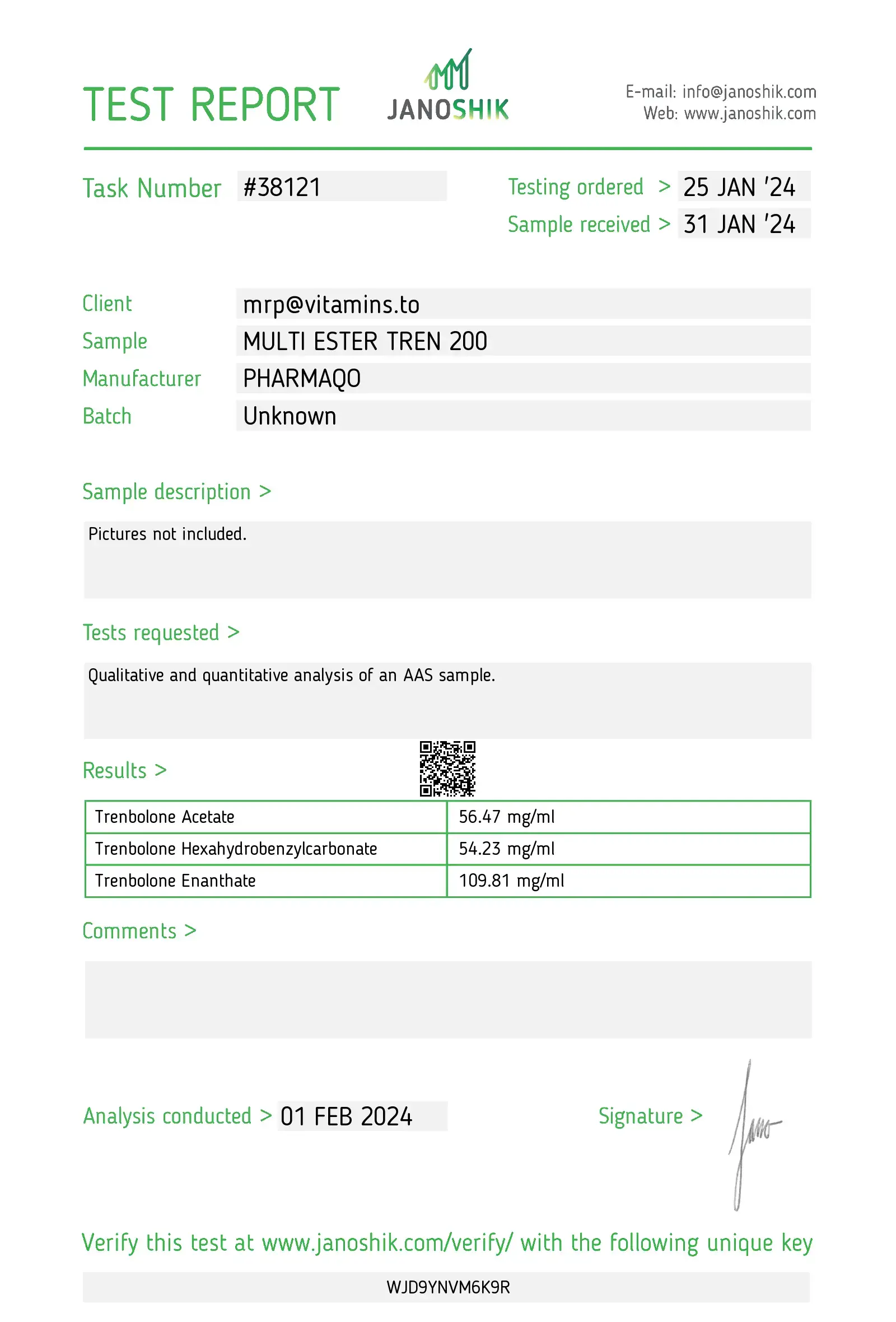 Tri-Tren – Pharmaqo Labs