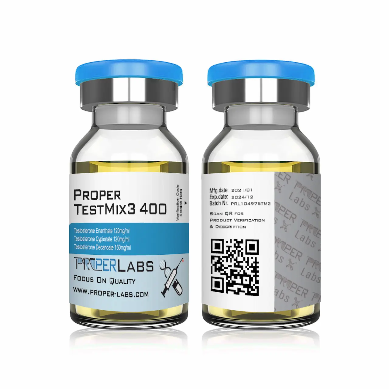 Testosterone Mix3 400 – Proper Labs