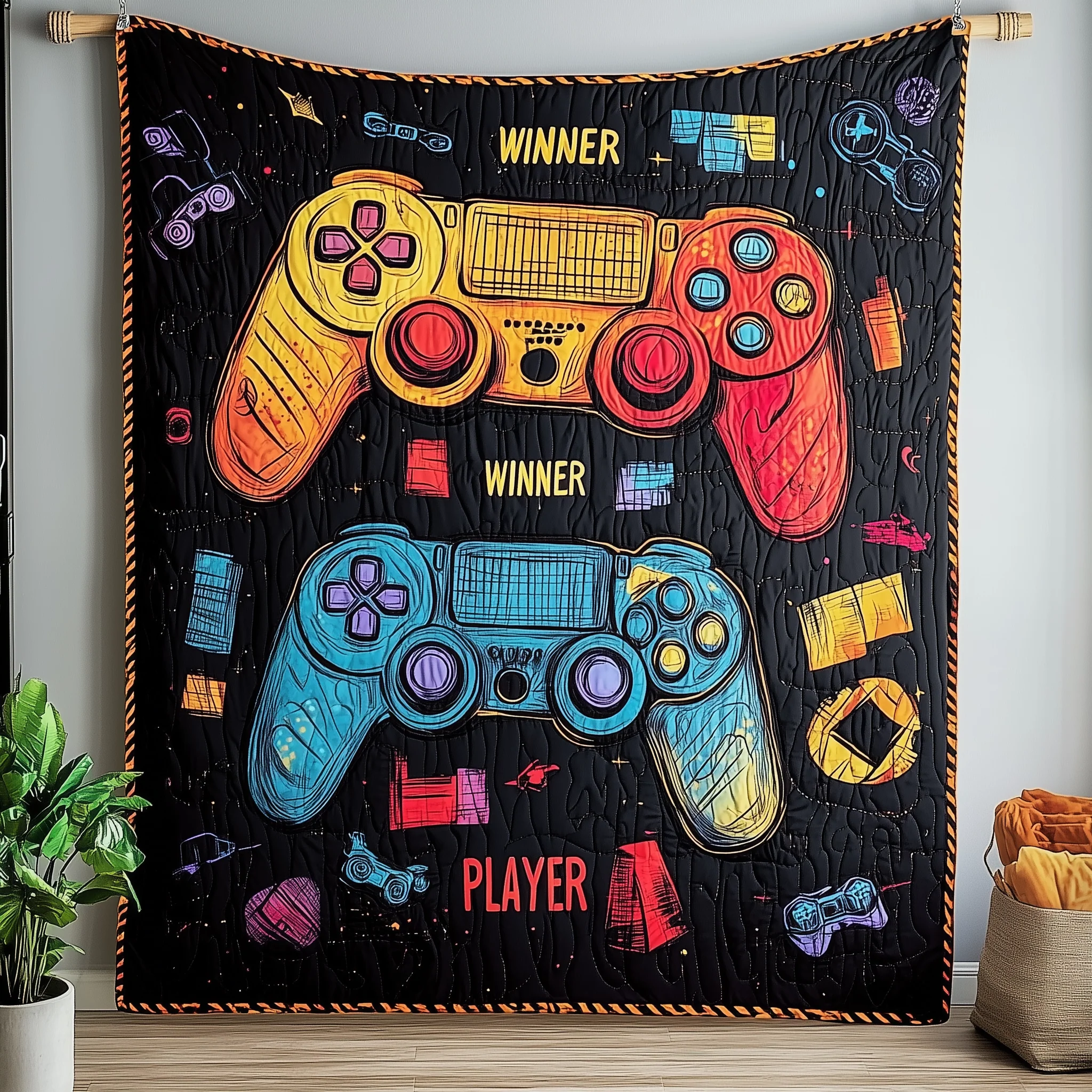 Art of Gaming Quilted Blanket GFTOHD1151