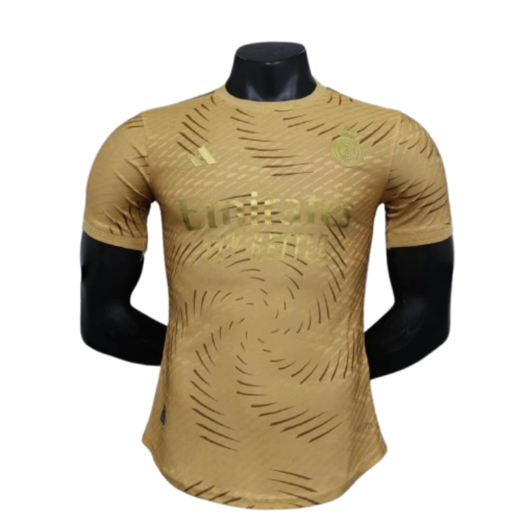 Real Madrid 23-24 Gold Special Edition Football Jersey