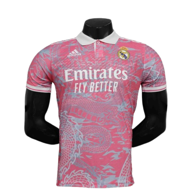24-25 Real Madrid Players Special Edition Pink Football POPL Shirt