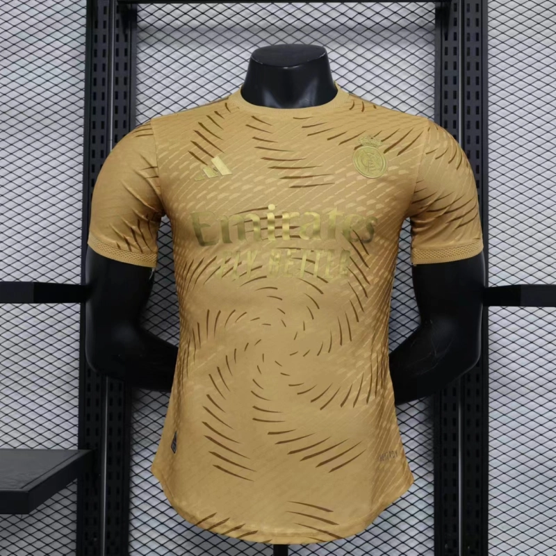 Real Madrid 23-24 Gold Special Edition Football Jersey