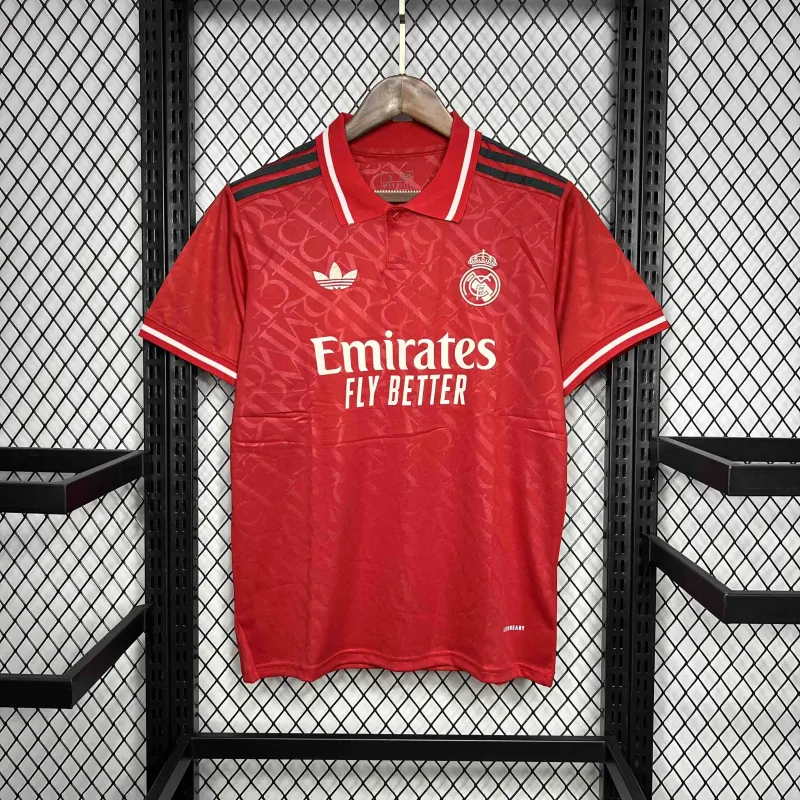 Real Madrid 24-25 Red Kit Football Apparel