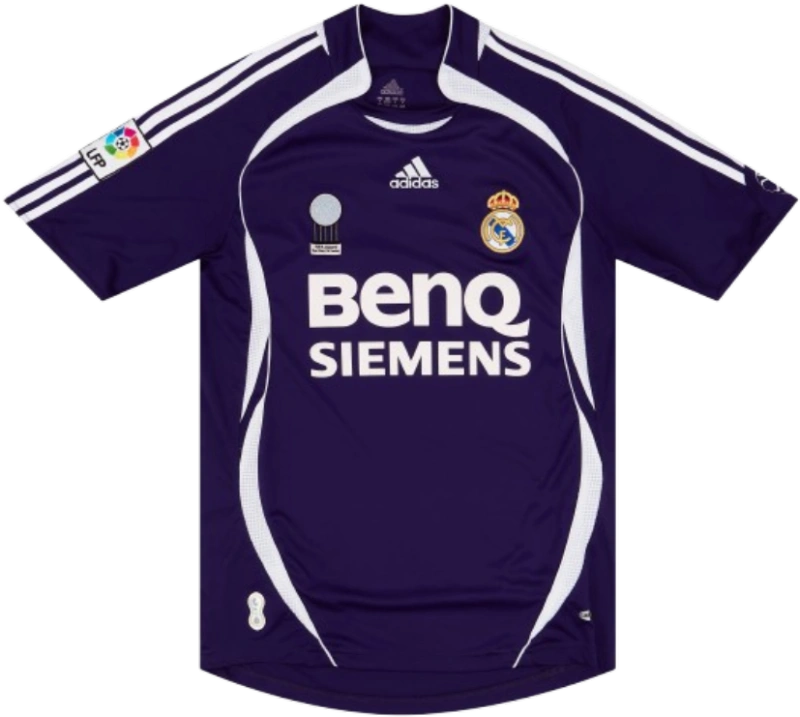 Real Madrid Retro Third Away Jersey 2006-07