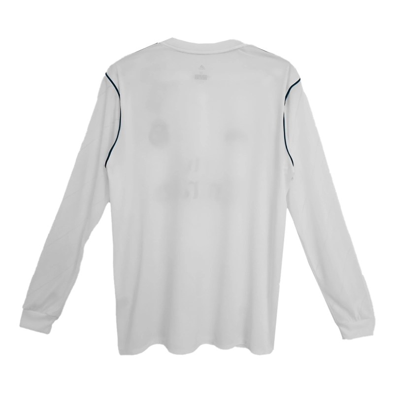 Adidas Real Madrid Retro Home Long Sleeve Jersey 2017-18