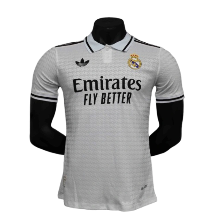 Real Madrid 24-25 Home Player Edition White POLO Shirt