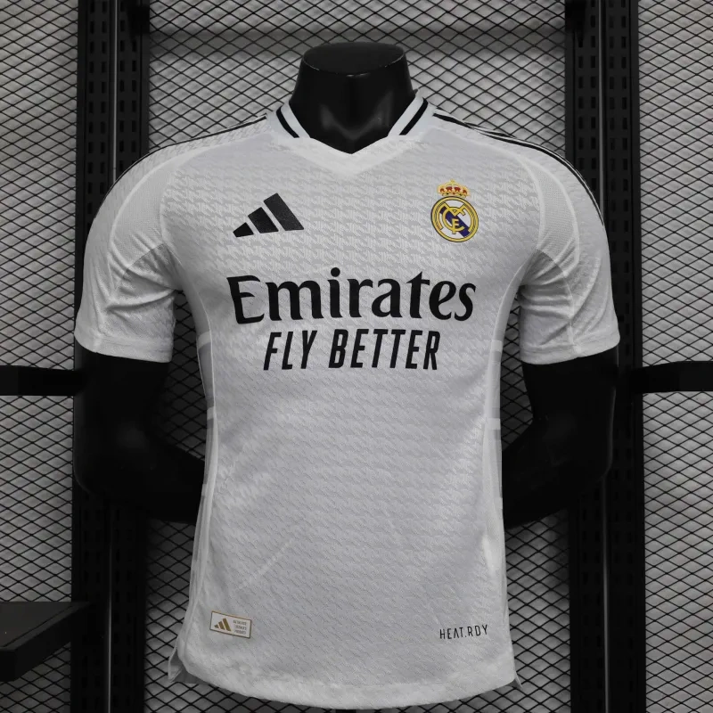 24/25 Mens Player Version Real Madrid Home Jersey