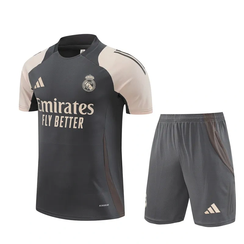 Real Madrid Pre-Match Training Jersey Kit 2024-25