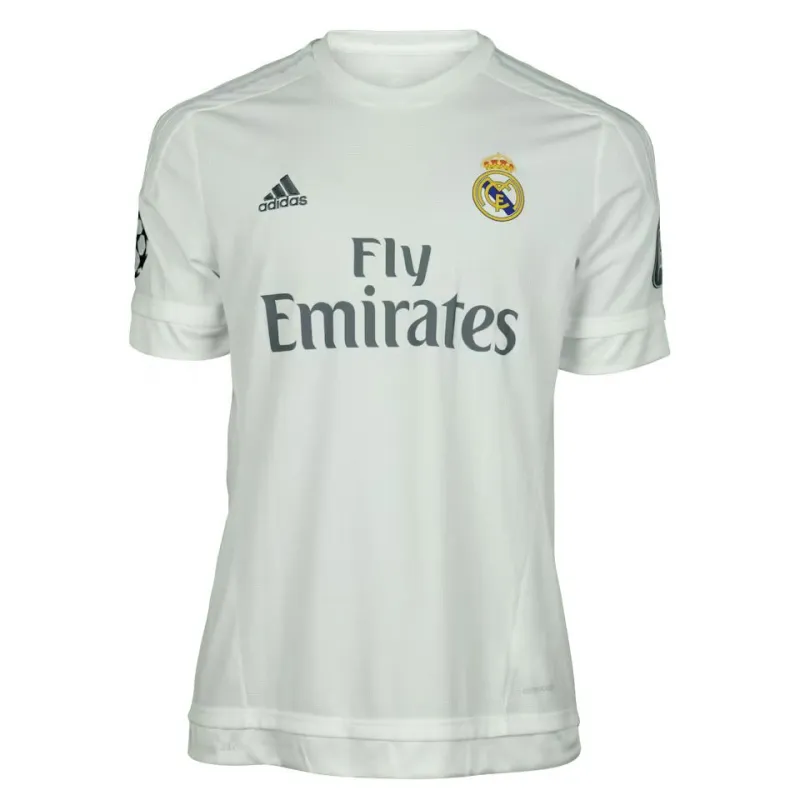 2015-16 Real Madrid KROOS #8 RONALDO #7 Home Retro Jersey