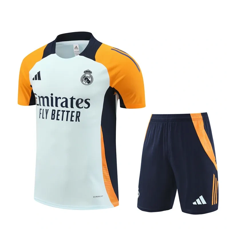 Real Madrid Pre-Match Training Jersey Kit 2024-25