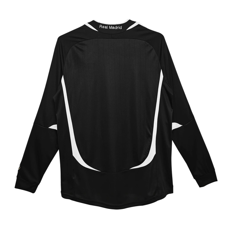06-07 Real Madrid Away Retro Jersey Long Sleeve