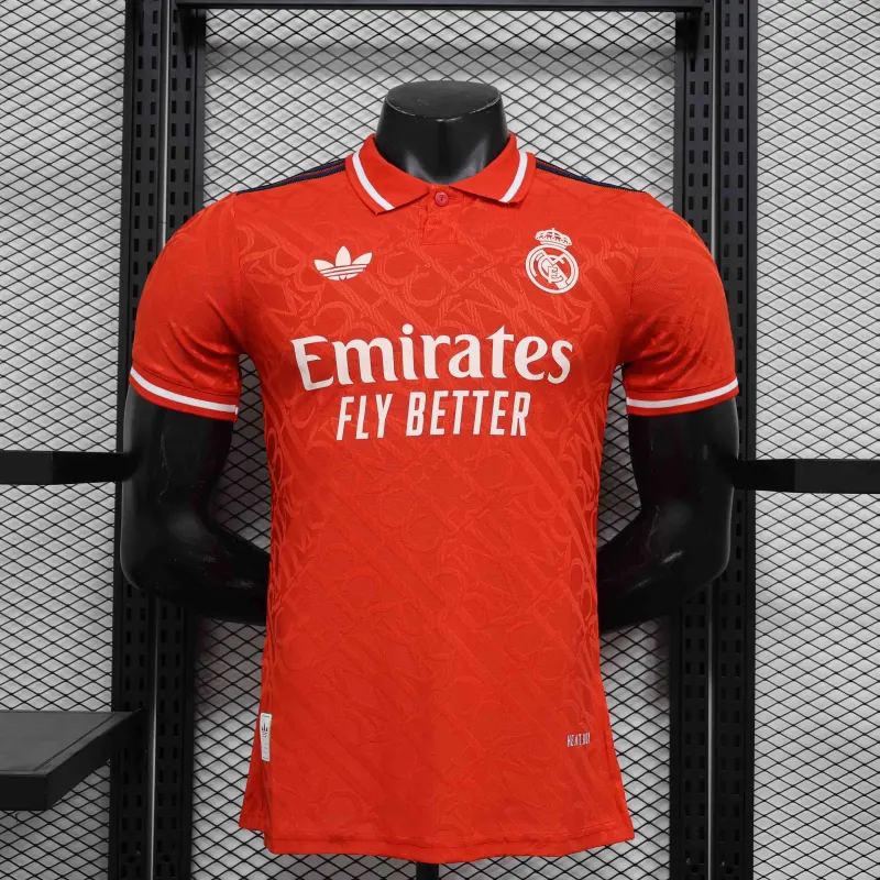 Real Madrid 24-25 Red Player version Football Jersey