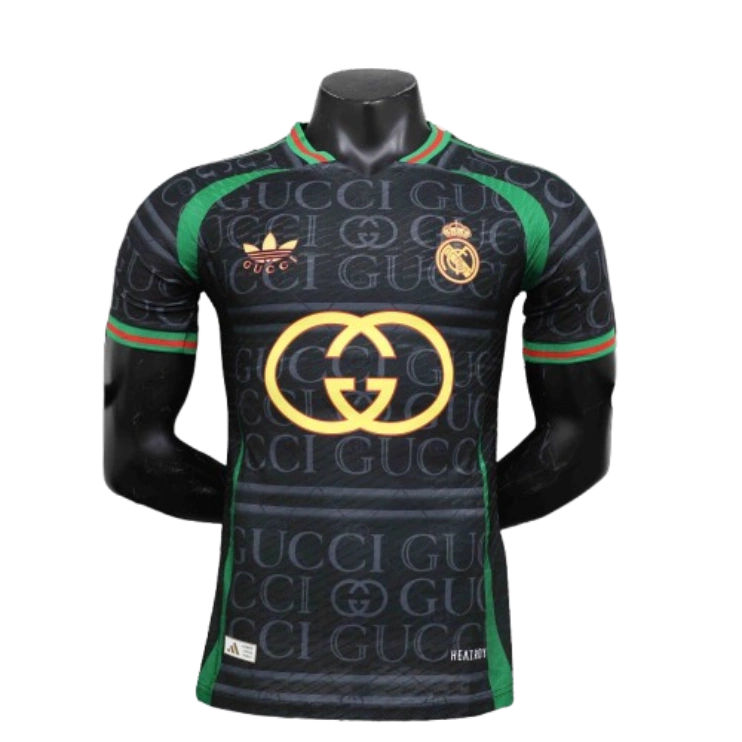 24-25 Real Madrid VS GUCCI Black Player Version Jersey