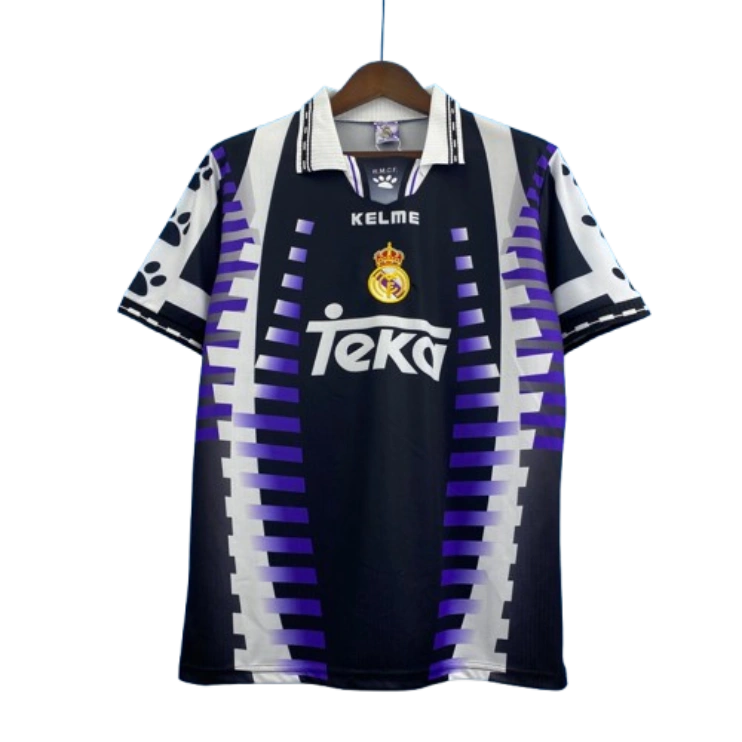 97-98 Real Madrid Third Retro Soccer Jersey