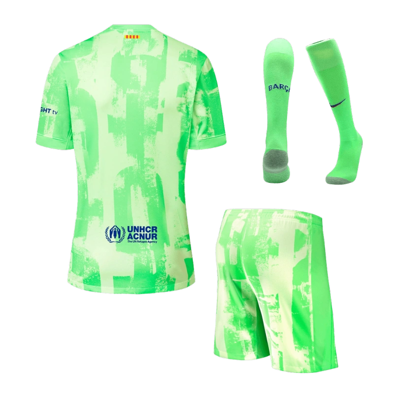 Barcelona Third Away Custom Full Soccer Kit 2024-25