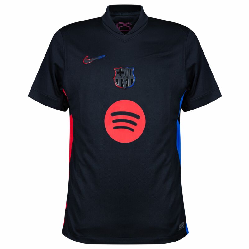 24-25 Barcelona Away Soccer Jersey Without Spotify Text