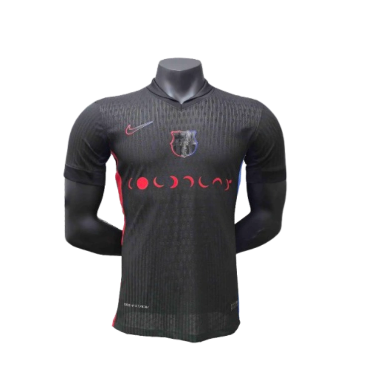 Barcelona x COLDPLAY Away Black Jersey Player Version 2024-25